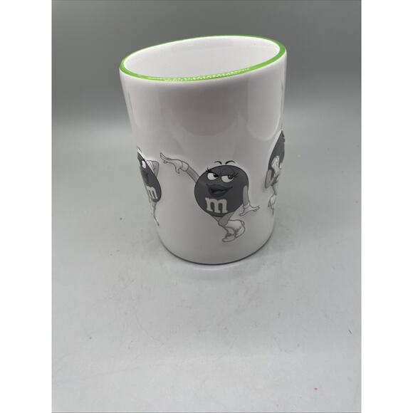 Collectible 2012 M&M's Original Green Character Ceramic Mug Candy Coffee Cup - Picture 3 of 8